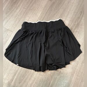 All in Motion Black and White Skirt